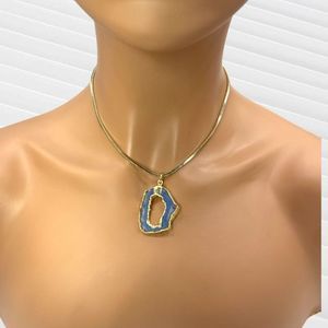 Monarch Blessings | Agate Stone Pendant Necklace